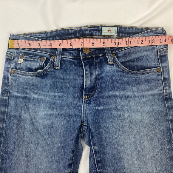 Adriano Goldschmied AG Medium Wash Low Rise Skinny Jeans - Picture 8 of 11